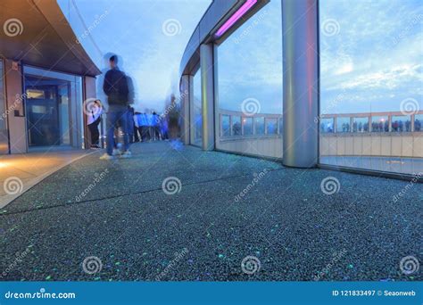 A Walkway at Umeda Sky Building, Floating Garden Editorial Photography ...