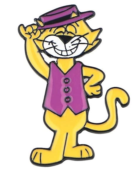 Tom Cat Cartoon Character 1.35 Inches Tall Enamel Metal Pin - Walmart.com