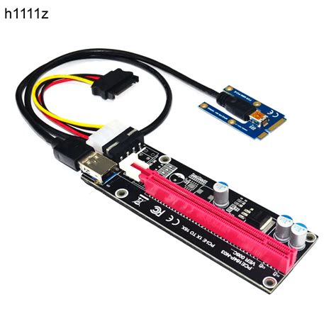 Mini PCIe to PCI express 16X Riser for Laptop External Graphics Card ...