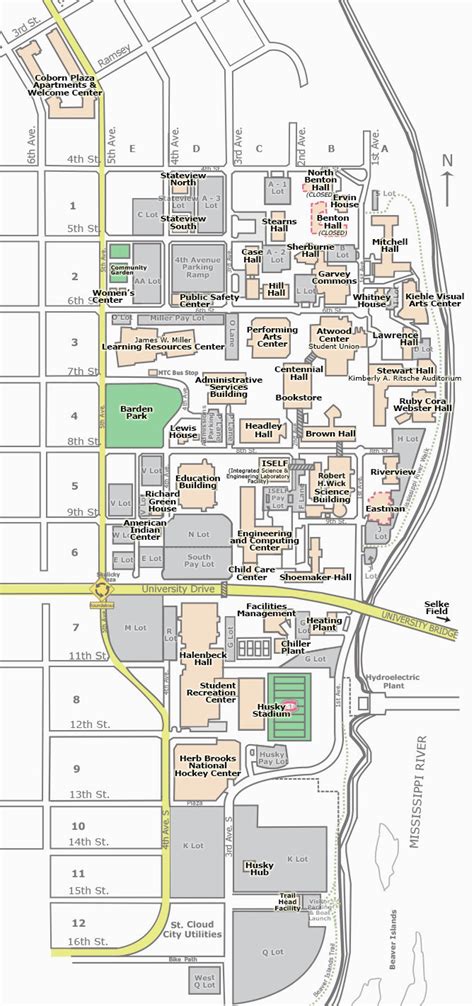 Minnesota Colleges Map | secretmuseum