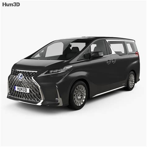 Lexus LM hybrid 2022 3D model - Vehicles on Hum3D