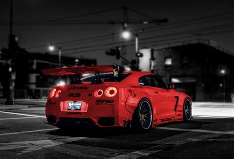 R35 GTR liberty walk