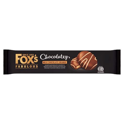 Fox's Fabulous Chocolatey Milk Chocolate Orange 95g - We Get Any Stock