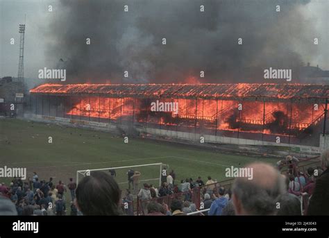 Casualties bradford city stadium fire disaster hi-res stock photography ...