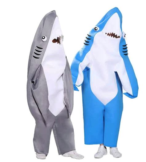 Shark Costume for Adult Funny Animal Mascot Jumpsuit Unisex - Etsy