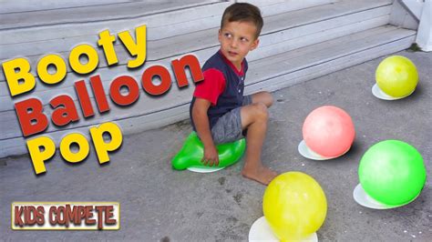 BALLOON POP CHALLENGE! | Kids Compete - YouTube