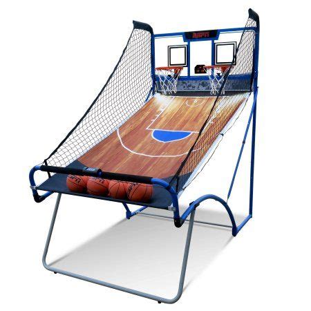 Espn EZ-Fold 2-Player Basketball Game with Authentic PC Backboard 2 Player Basketball Games ...