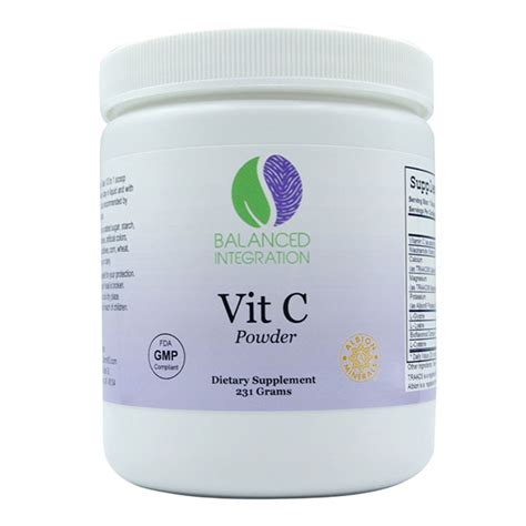 Vit C Powder - Alternative & Naturopathic Medicine in Ann Arbor, MI