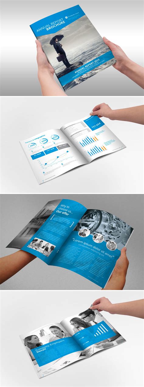 A Showcase of Annual Report Brochure Designs to Check Out | Naldz Graphics