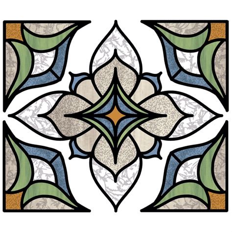 Stained Glass Window Cling – Glass Designs