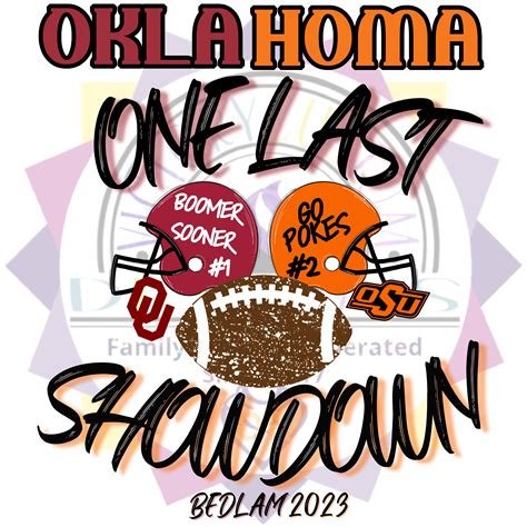 Oklahoma Football Bedlam 2023 Shirt Png OSU Png OU PNG - Etsy