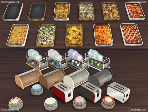 Cc For Sims 4 Kitchen Clutter Kitchen Clutter Sims 4 Sims | Images and ...