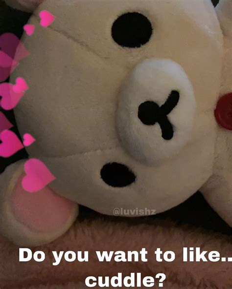 Han ☽༓･*˚⁺‧͙ on Instagram: “👉🏼👈🏼💕wanna?.. - ♡ ♡ ♡ ♡ ♡ #Korilakkuma # ...