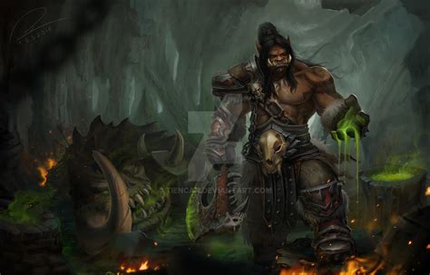 Grommash Hellscream by TienCan on DeviantArt