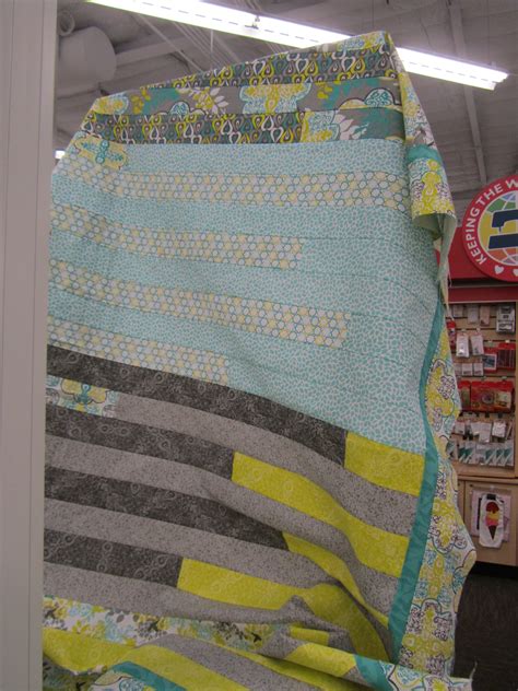 Jelly Roll 1600 inch quilt top | Husqvarna Viking Sewing Gallery