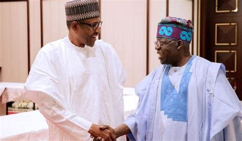 Tinubu meets Buhari in Aso Rock - Vanguard News