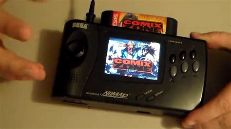 Sega Nomad Overview - YouTube