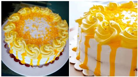 Yellow cake / simple yellow sponge cake / rami's food corner - YouTube