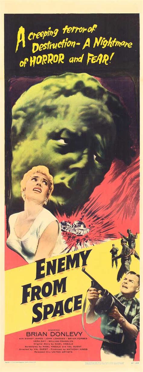 Quatermass 2 Movie Posters From Movie Poster Shop