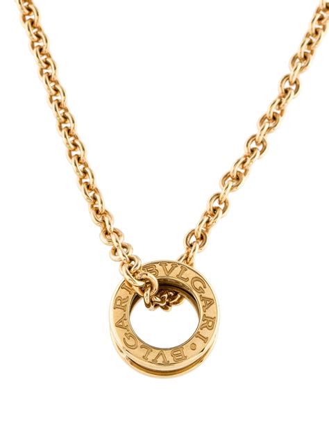 Bvlgari B.zero1 Pendant Necklace - Necklaces - BUL25506 | The RealReal