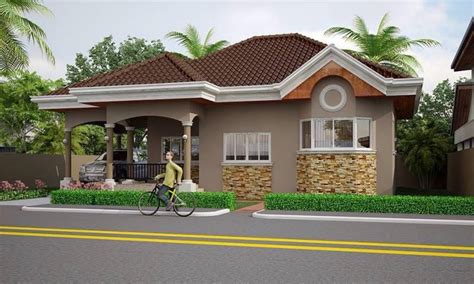 Bungalow House Design Concept with Stunning Interior Design - House And ...