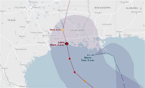 Hurricane Laura Kills at Least 6 People in Louisiana - The New York Times