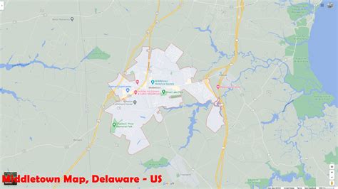 Middletown Delaware Map - United States