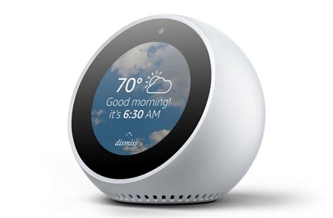 Amazon Introduces Camera & Screen Enabled Echo Spot #Android #Google #news Amazon Gadgets, Tech ...