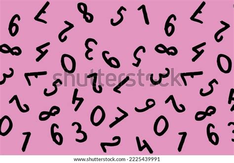 Template Image Keyboard Symbols Set Numbers Stock Illustration ...