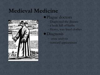 Medieval plagues and medicine | PPT