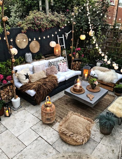 Our Favorite Patio Spaces + Tips to Bring Boho Vibes to Outdoor Living ...