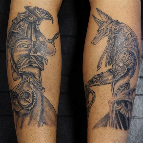 Horus and Anubis #inksidetattoos #tattoo #tattoos #tat #ink #inked #tattooed… Modern Tattoos ...