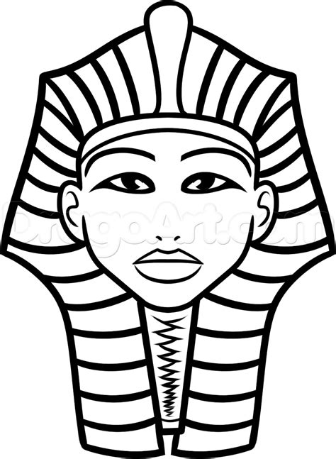 Egyptian Pharaoh Drawing at PaintingValley.com | Explore collection of Egyptian Pharaoh Drawing