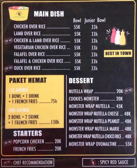 The Halal Bro's Menu, Menu for The Halal Bro's, Dharmawangsa, Jakarta - Zomato Indonesia