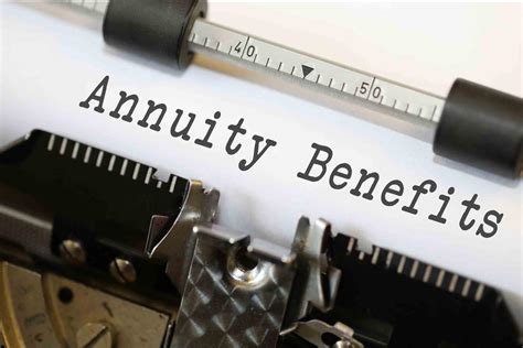 Annuity Benefits - Free of Charge Creative Commons Typewriter image