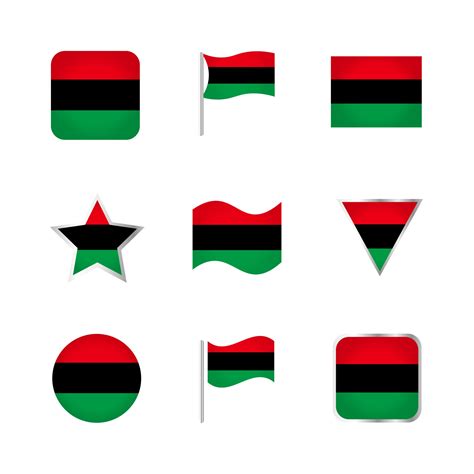 Africa Flag Icons Set 2964175 Vector Art at Vecteezy