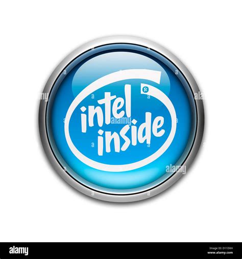 Intel inside logo symbol logotype flag Stock Photo - Alamy