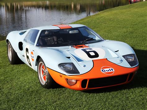 1968, Ford, Gt40, Gulf oil, Le mans, Race, Racing, Supercar, Classic ...