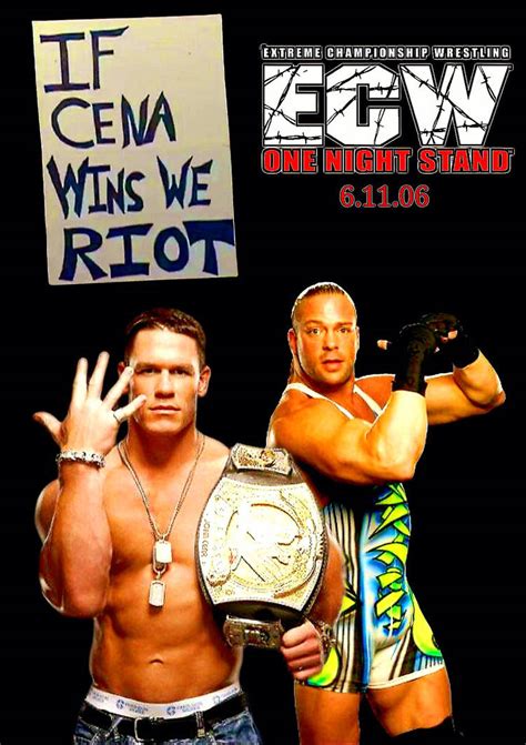 My WWE/ECW One Night Stand 2006 Custom Poster by burnsbrianwildcat87 on ...