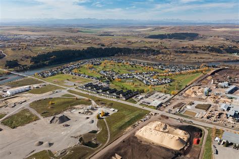 Stock Aerial Photos | Cochrane, Alberta