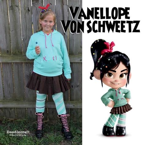 Vanellope Von Schweetz Costume Diy / Make Your Own Vanellope Von ...