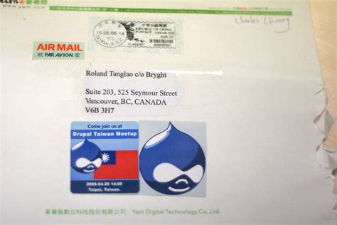 Drupal Stickers from Charles Chuang in Taiwan | Roland Tanglao | Flickr