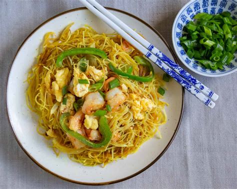 Curry Singapore Noodles - Cardamom & Coconut