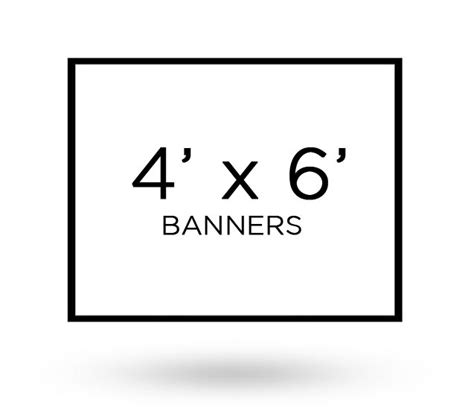 4X6 Sign Template