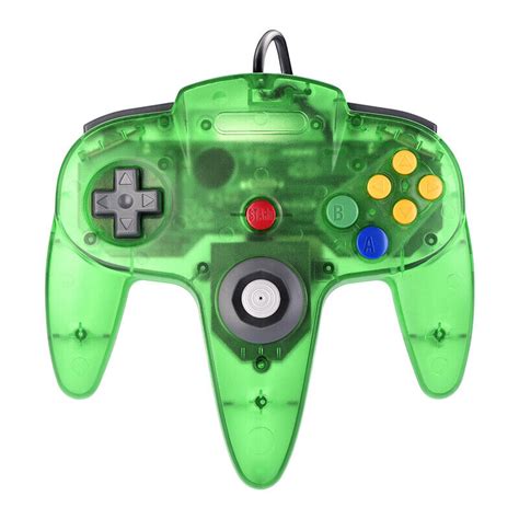 Jungle Green N64 Wired Analog Retro Classic Gamepad Controller For Nintendo 64 | eBay