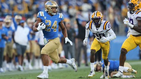 UCLA's Zach Charbonnet announces he'll return for 2022 season - ABC7 ...