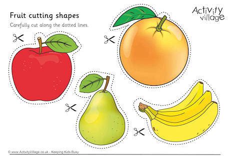 Fruit Cutting Shapes