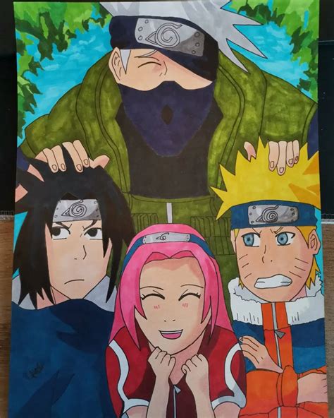 Naruto team 7 by Alizavras on DeviantArt