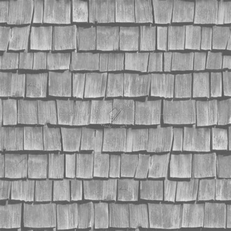 Wood shingle roof texture seamless 03862