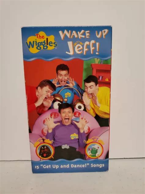 THE WIGGLES - Wake Up Jeff (VHS, 1999 Cardboard Box Version) 15 Sing ...